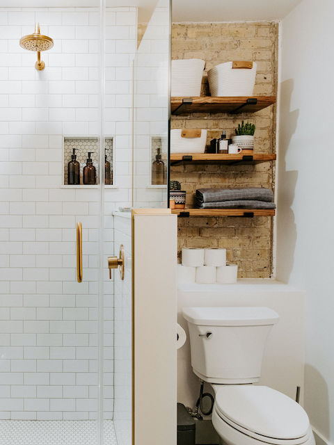 after bathroom