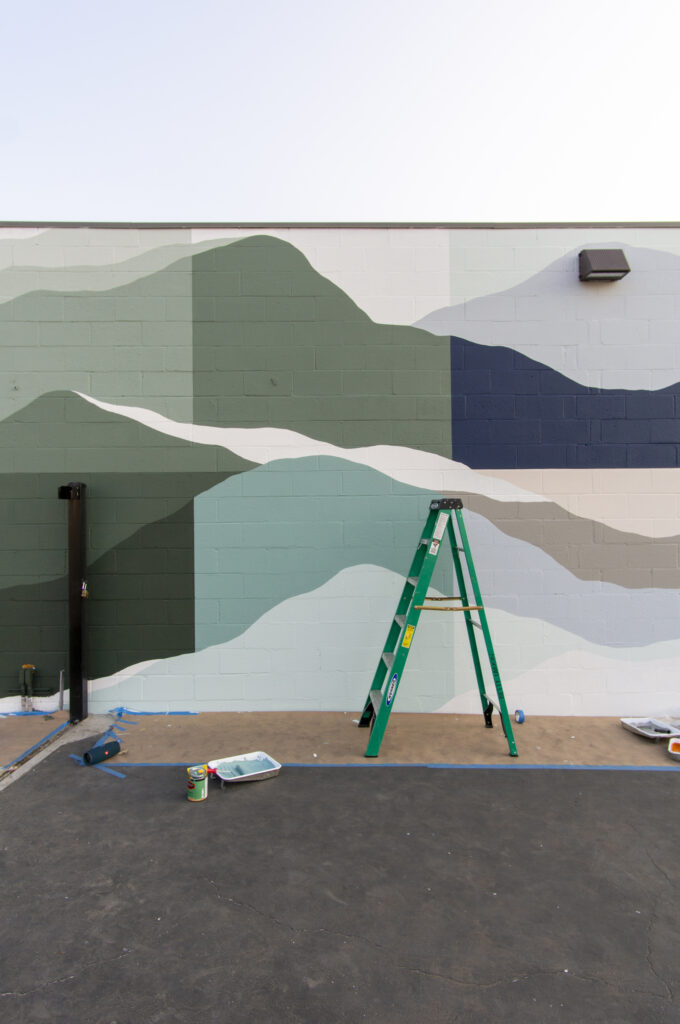Janie Rochfort's Semihandmade wall mural