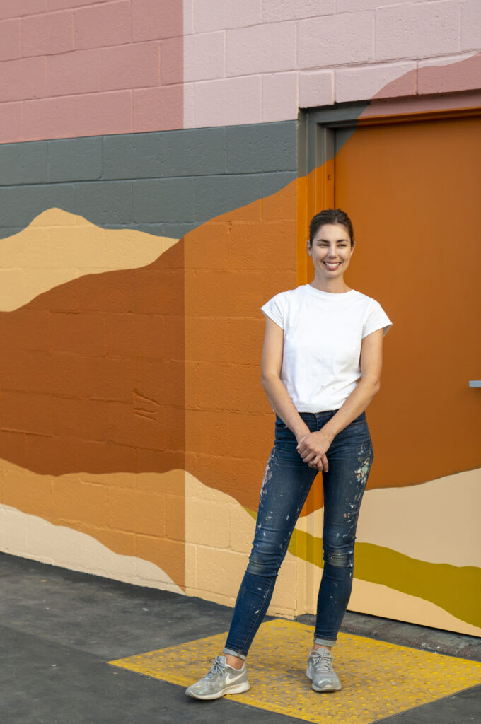 Janie Rochfort's Semihandmade wall mural
