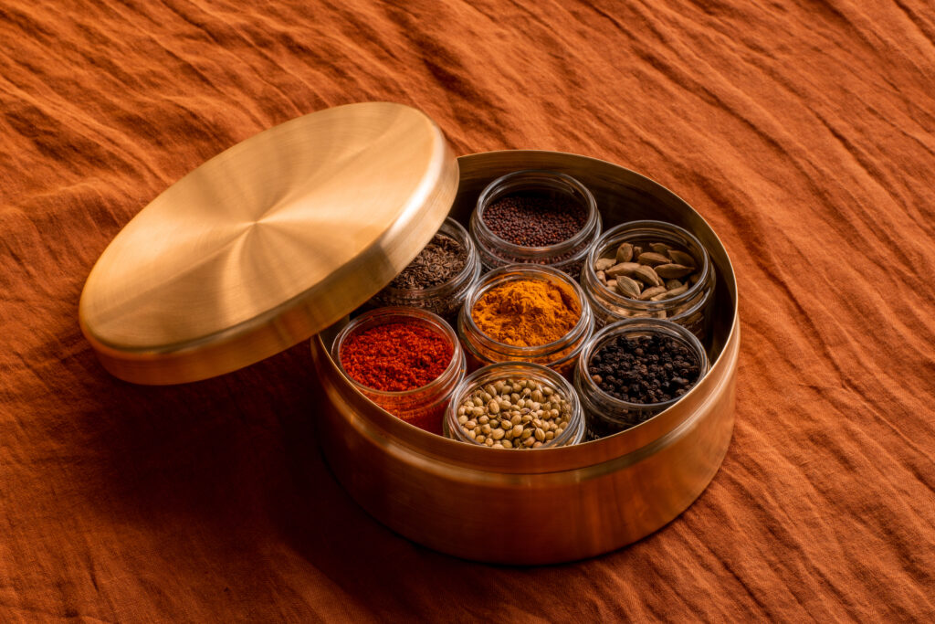 Diaspora Co. Masala Dabba Indian Spice Box