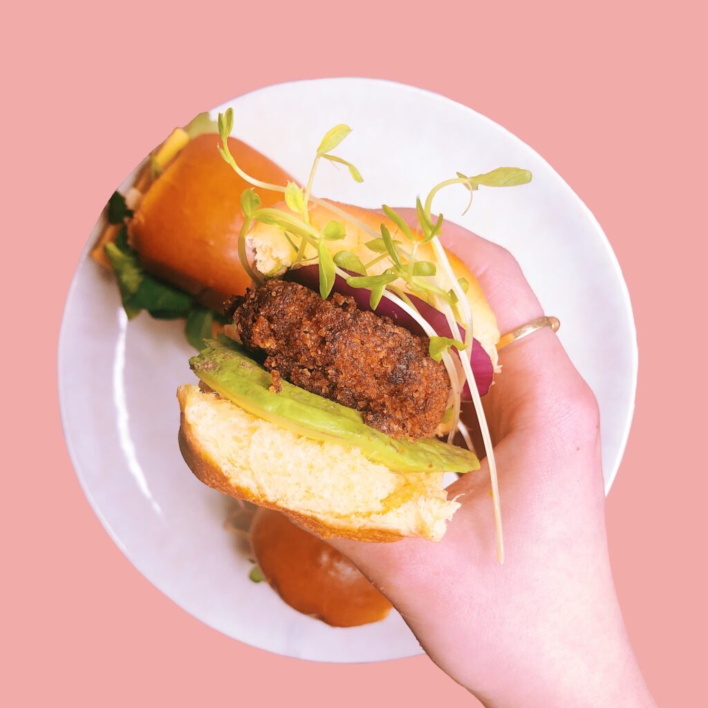 Veggie Fonio Sliders Recipe