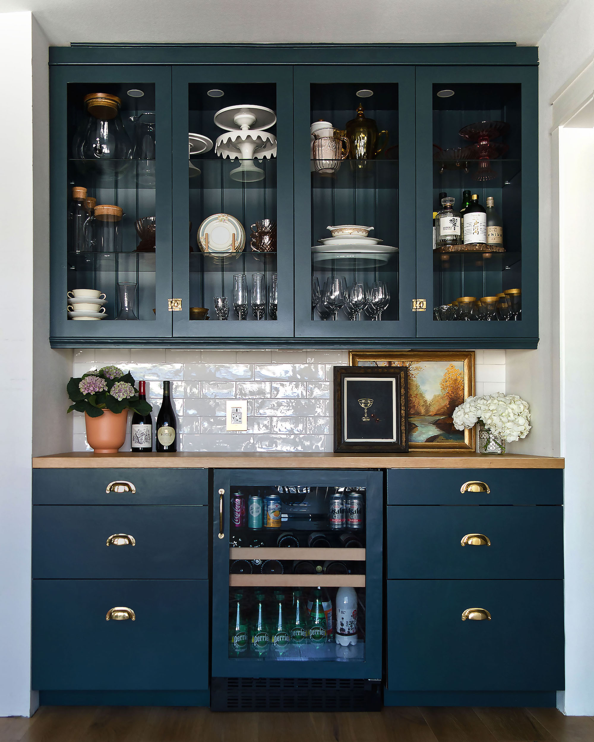 Renovate108 Navy Pantry and Bar