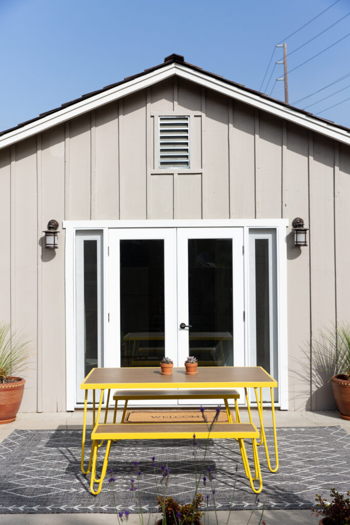 Garage ADU exterior conversion