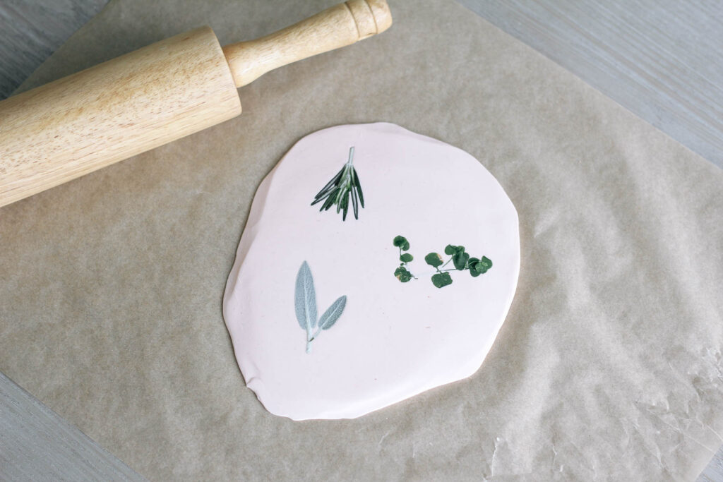 DIY Botanical Clay Gift Tags