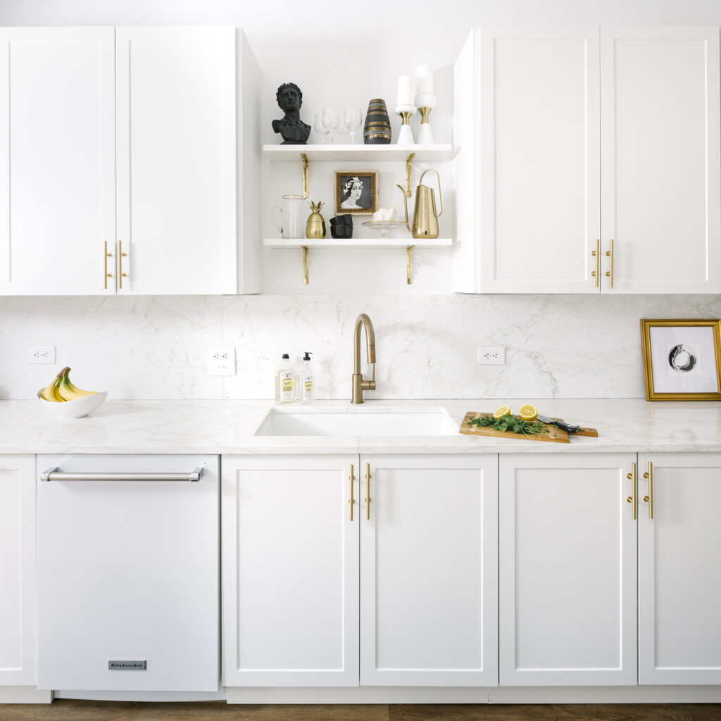 White Shaker Kitchen Cabinets