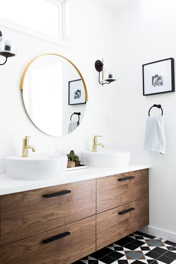 Boho Wood Bathroom Vanities