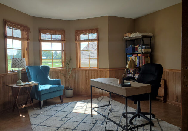 Simplify the Chaos home office renovation before