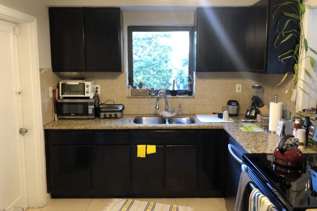 Kitchen before