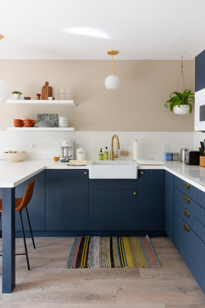 Blue Kitchen Cabinets