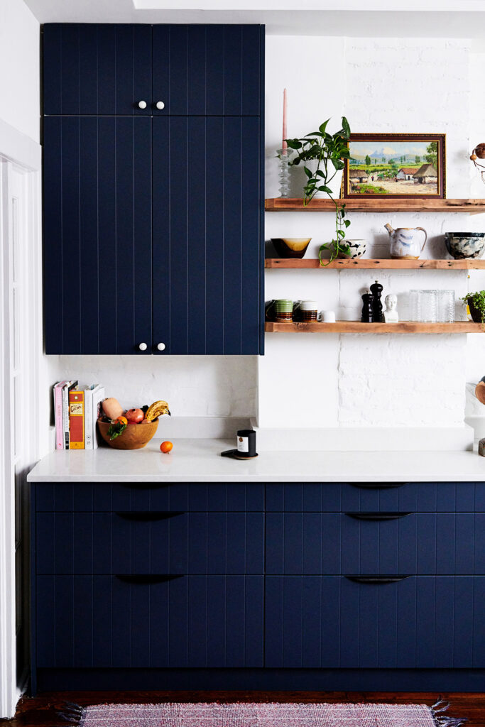 Navy Blue Kitchen Cabinets