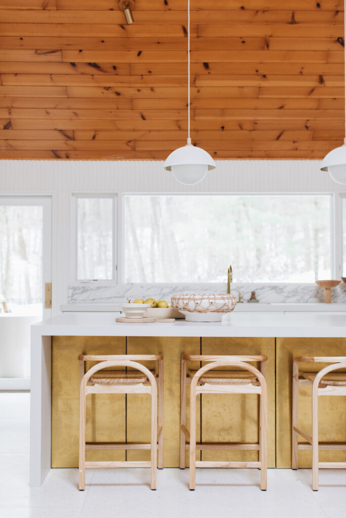 Brass kitchen island ideas