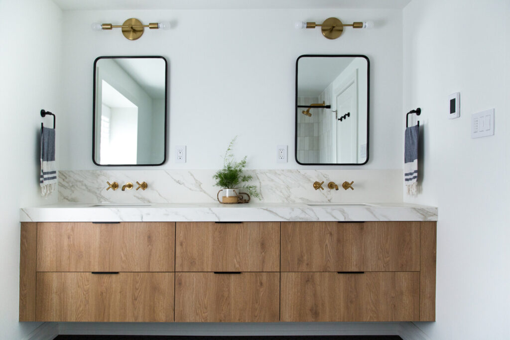 9 Wood Vanity Ideas That Would Warm Up the Coldest of Bathrooms