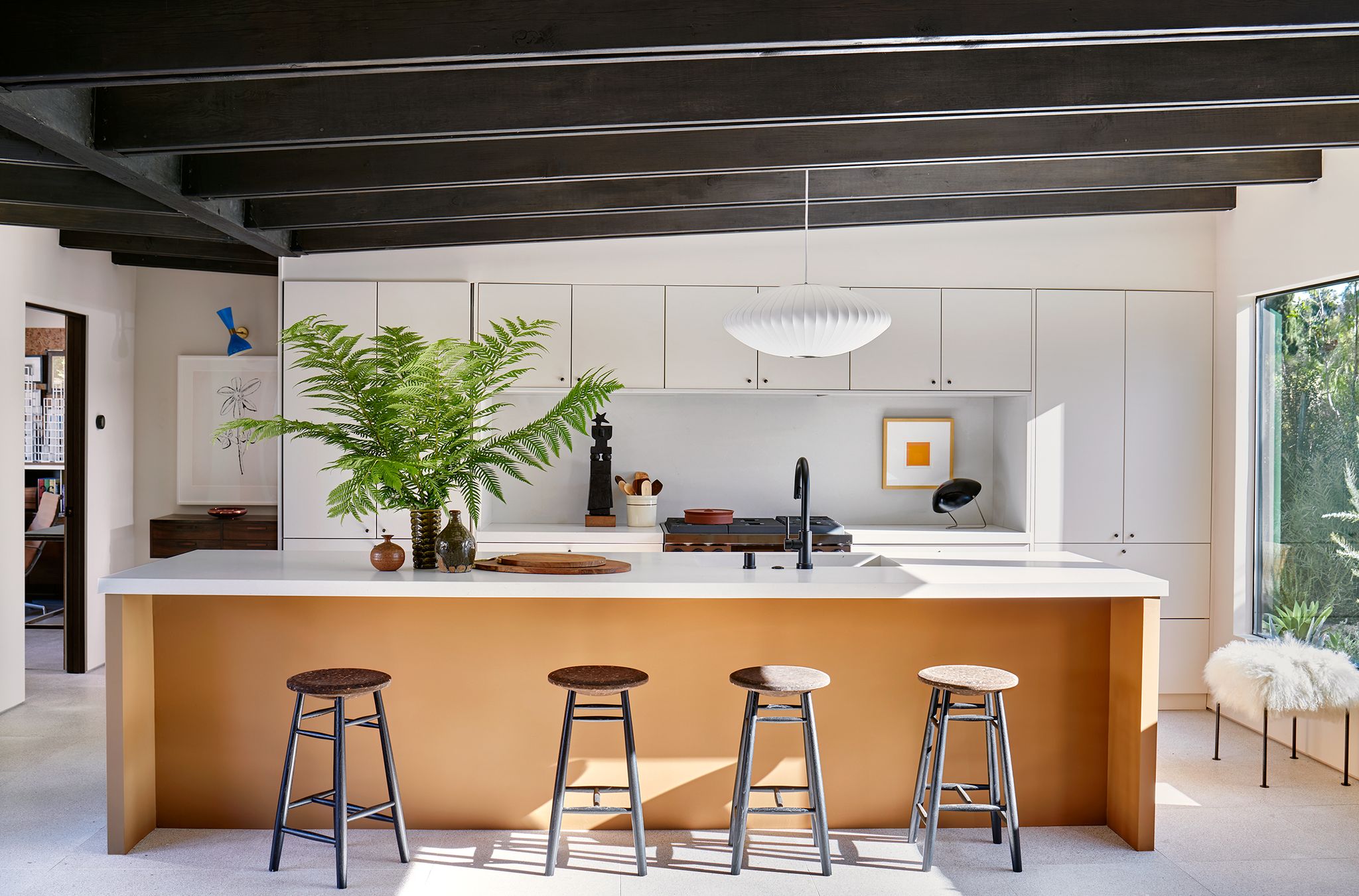 Large kitchen island ideas