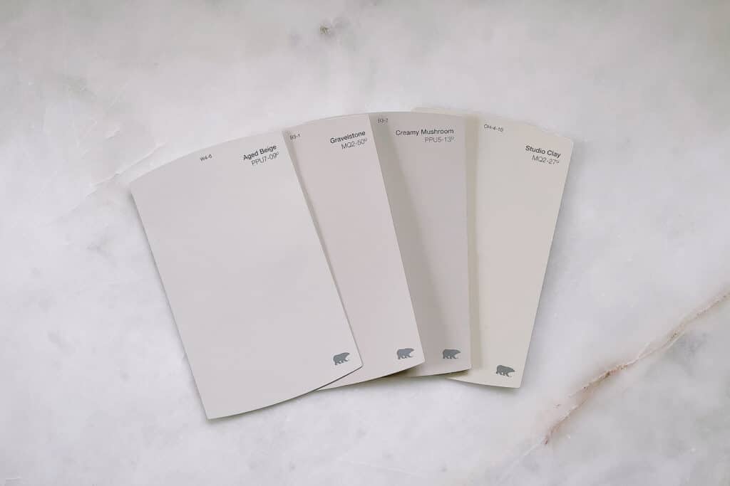 Painting beadboard colors