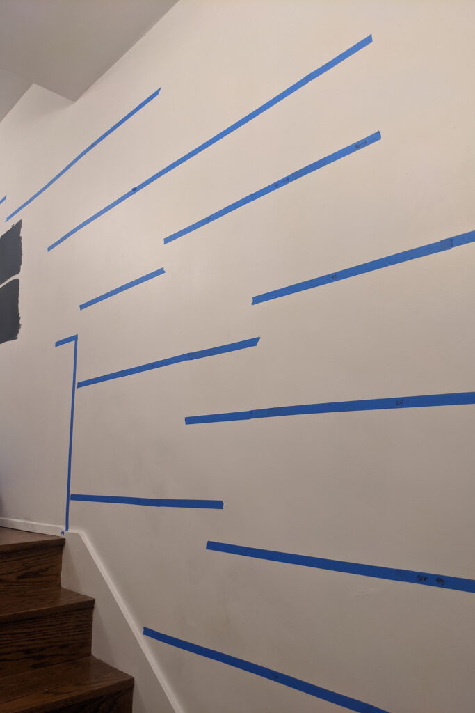 Wall shelf planning