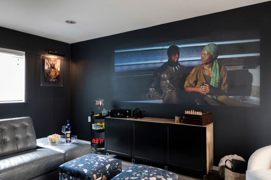 Mentally, We’re Relaxing in This Media Room
