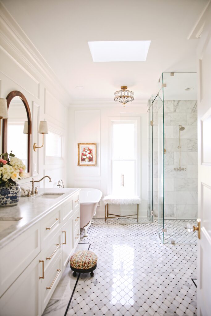 The Key to This South Carolina Bathroom Reno was Knocking Down All the Walls