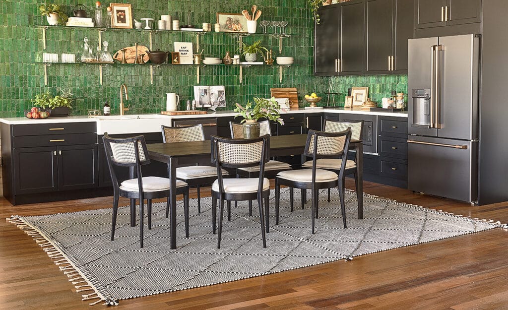 Art Deco Architecture Inspired Lulu & Georgia’s HQ Kitchen
